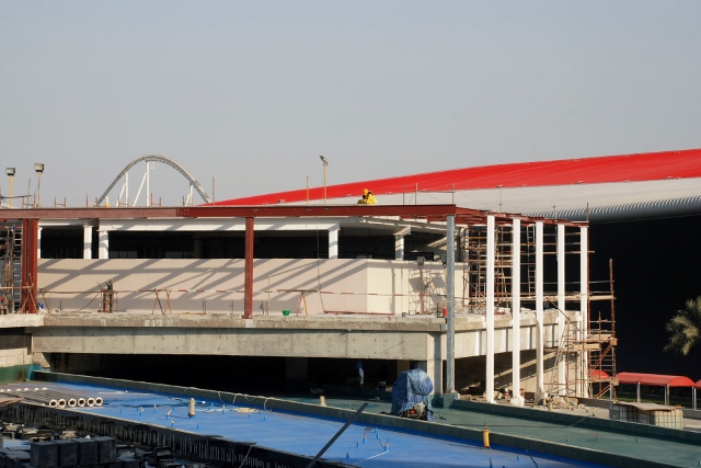 Welcome Pavilion & Cascade Walk (Yas Mall-Ferrari World)